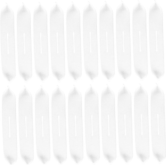 Foto: 20 stuks antislip spons hangerbeschermers zachte mouw voor kledinghangers handig voor huisorganisatie antislip bescherming voor kleding