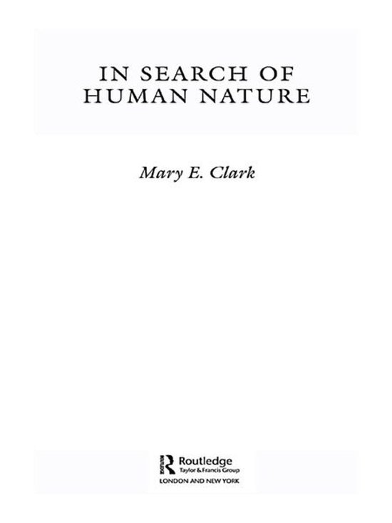 In Search of Human Nature - cover