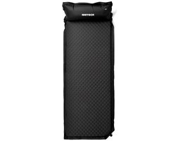 Meteor Zelfopblazend Mat - 188×66×3,8 cm, Zwart