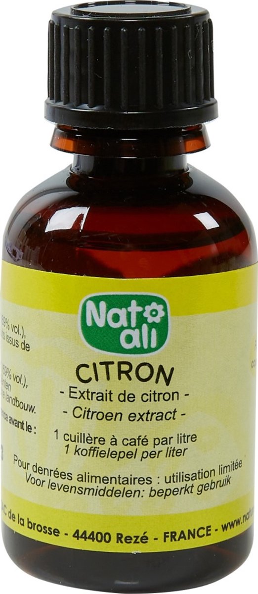 Goedkoopste Nat-Ali Natuurlijk Aroma Citroen 30ML