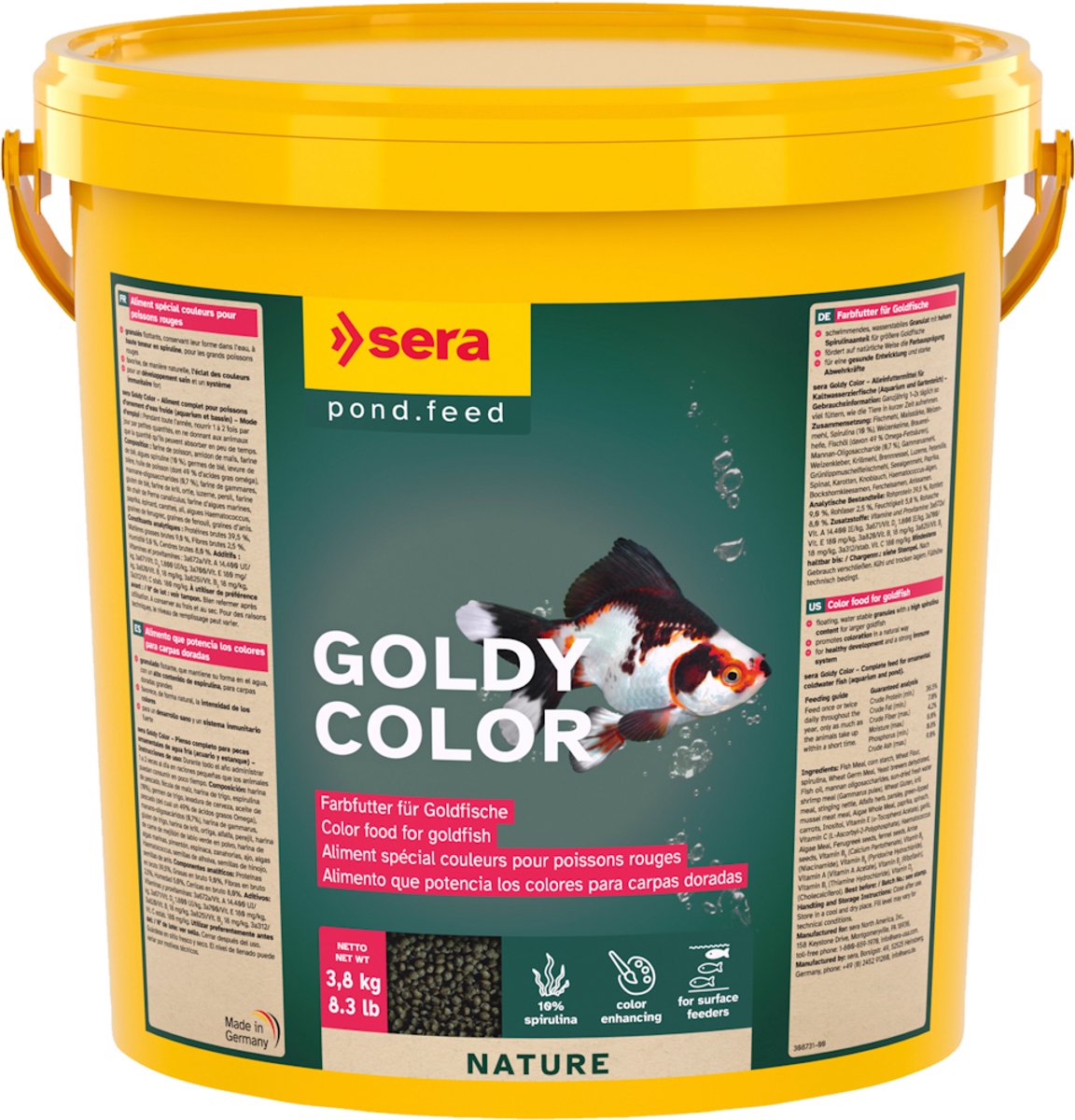 Sera Goldy Color 10.000ML (3,8KG)