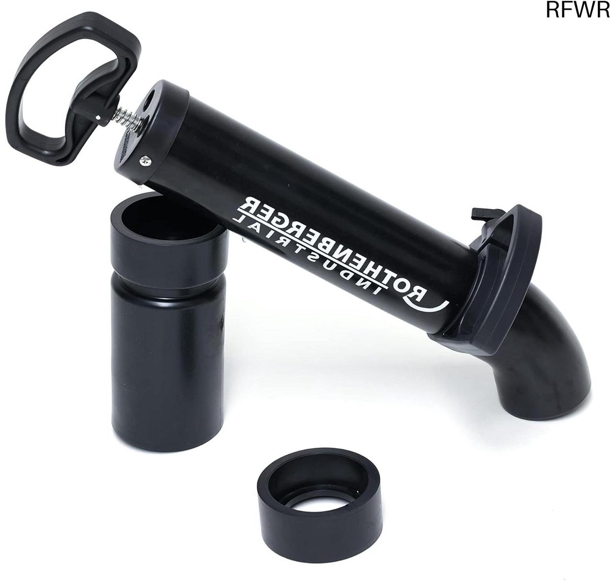 RFWR® Industriële Zuigpijpreiniger met Adapters voor Sifon en Afvoeren in Keuken, Badkamer en Toilet