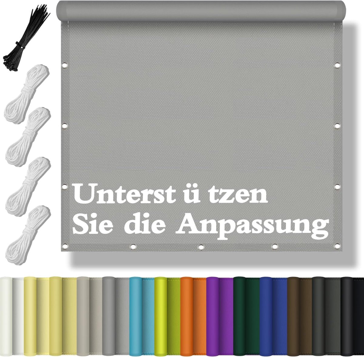 Waterdicht Zonnezeil - UV-bescherming en Scheurvast - 1 x 2 m