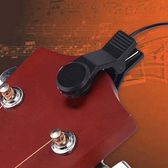 Micro Clip Universel Pour Instrument – Idéal Pour Trompette, Guitare, Violon – Capteur Sonore Portable