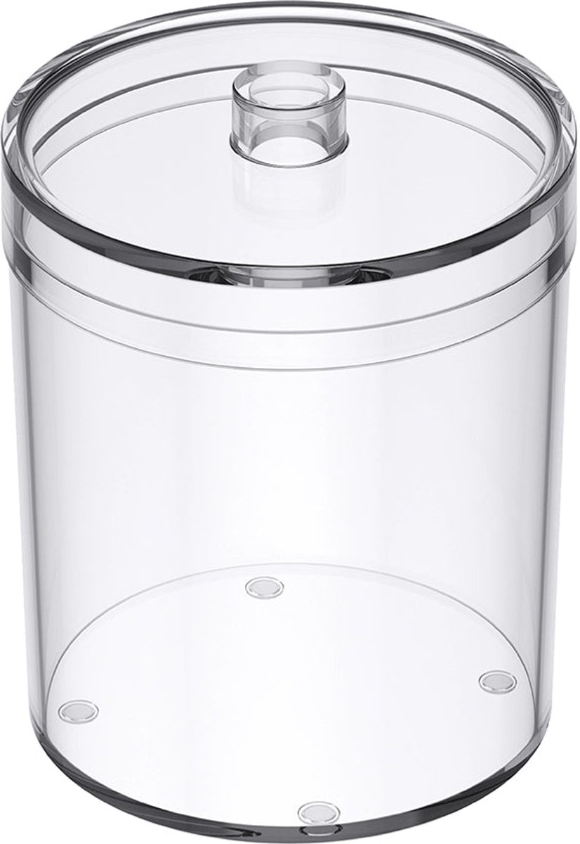 So Clever x Vacane kunststof Voorraadpot 1.7 liter - Transparant - BPA-vrij