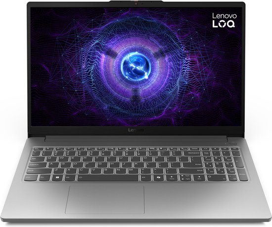 Lenovo LOQ 15IAX9E Gaming - Intel Core i5-12450HX - 8GB - 512GB SSD - 15.6 Full-HD (1920x1080) 144Hz - Nvidia GeForce RTX 2050 4GB Graphics - Verlicht toetsenbord - Win 11 Home - QWERTY - Lenovo - Hoofdafbeelding