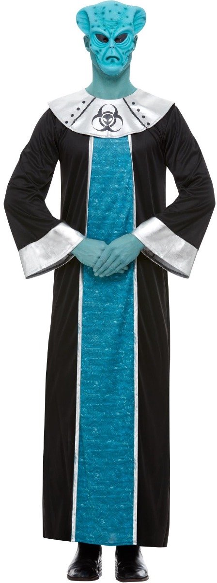 Smiffys - Alien Lord Collection Kostuum - L - Blauw
