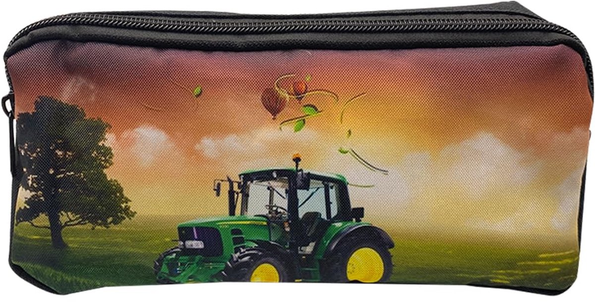 Pennenzak Tractor Design - Grote Capaciteit School etui - Duurzaam voor Jongens