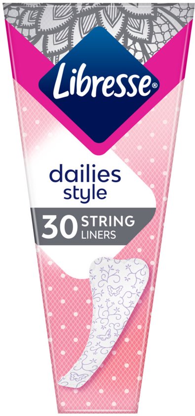 Libresse String inlegkruisjes - 8 x 30 stuks - halfjaar voorraad