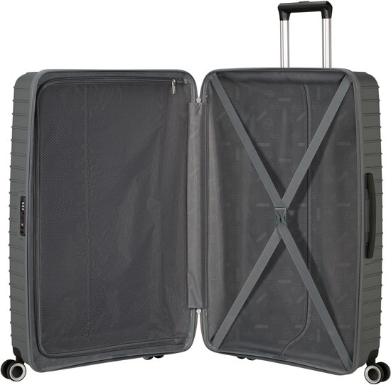 American Tourister Reiskoffer - Roadrush Spinner 77/28 - Charcoal Grey - 105 l