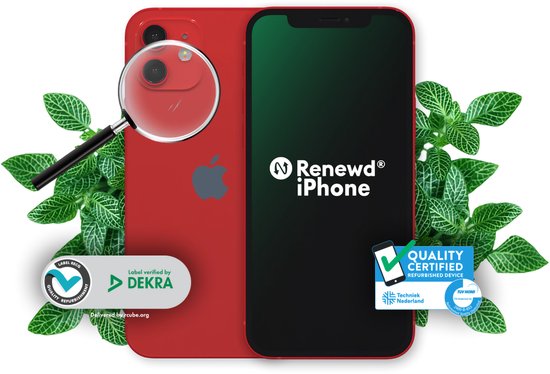 Apple iPhone 12 - 64GB - Rood | bol