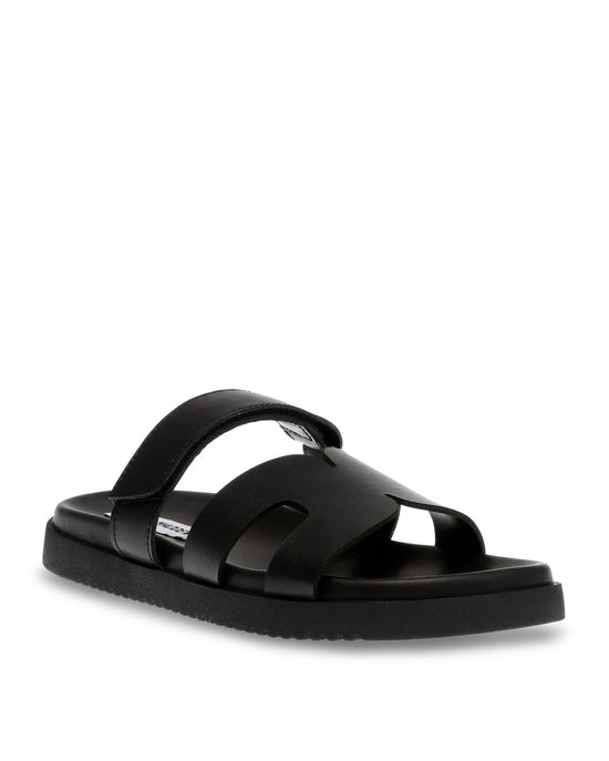 STEVE MADDEN Missile-E Cuir Noir