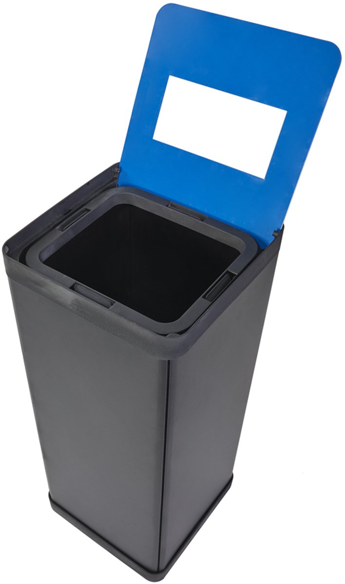ALBA PBCORBN Recyclingbak Papier 50 L. zwart / blauw