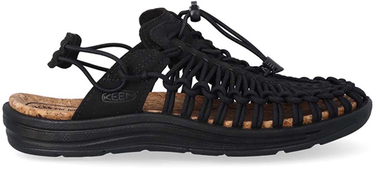Sandaal Keen Unisex Uneek II Convertible -Schoenmaat 5 Zwart