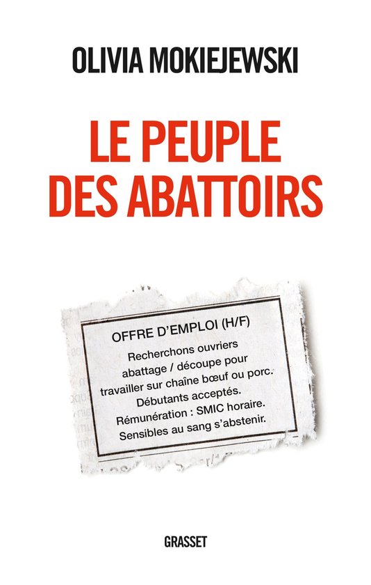 Le peuple des abattoirs - cover