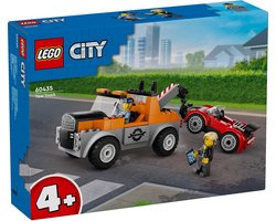 foto van LEGO City Sleepwagen en sportautoreparatie 60435