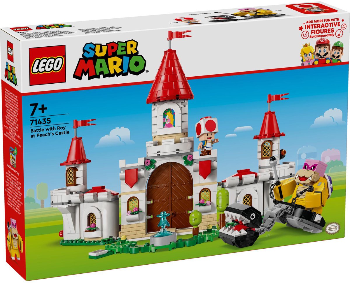 LEGO 71435 Super Mario Gevecht met Roy bij Peach'