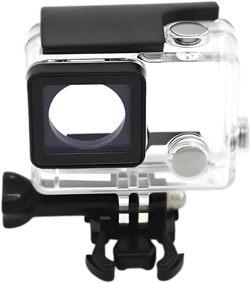 Allecto Plus - Waterdichte Beschermhoes voor Sportcamera - Duik in tot 45M diepte - Inclusief Bevestigingsschroeven