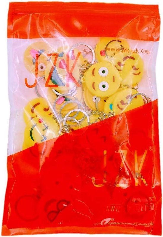 OQKAHIV 10 stuks mini-emoji-sleutelhangers, emoji sleutelhangers voor kinderen - cadeau-idee voor kinderen en volwassenen, gadgets, emoticon, voor