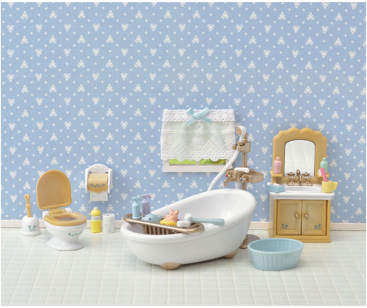 Sylvanian Families 5286 badkamerset-poppenhuisinrichting — afbeelding 10