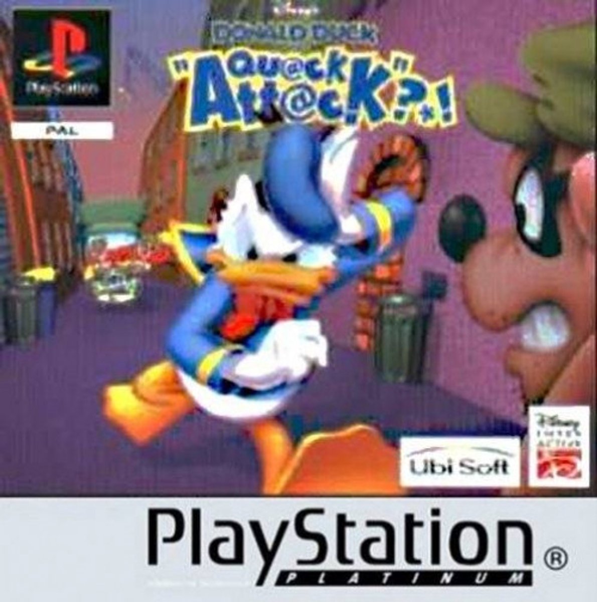 Disney's Donald Duck Quack Attack platinum (ps1 tweedehands game)