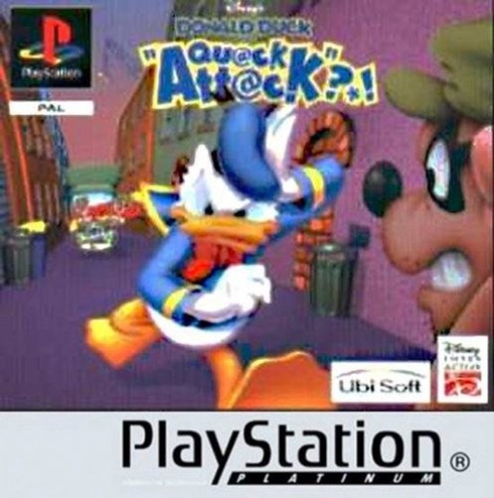 Disney's Donald Duck Quack Attack platinum (ps1 tweedehands game)