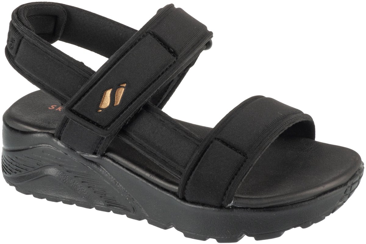 Skechers Uno Lite Sandal - Sunny Stand, voor meisje, Zwart, Sandalen, maat: 29