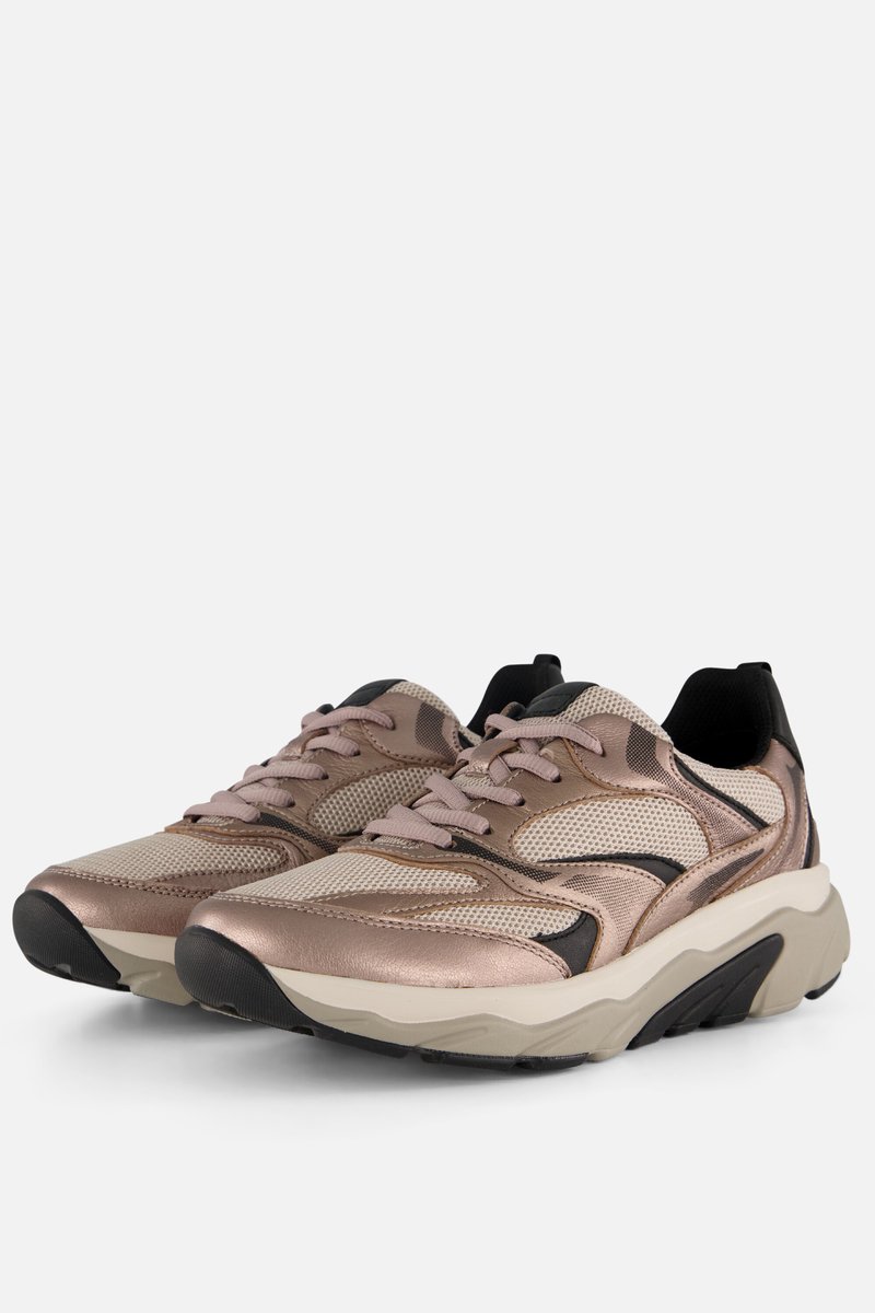Gabor Rollingsoft Sneakers grijs Leer - Dames