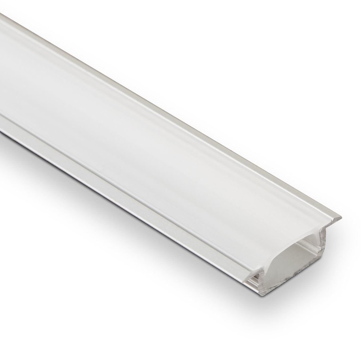10 x SOTECH LED- Profiel-44 Inbouwprofiel 2000 x 22 mm met opal gekleurde diffusiediffusieafdekking