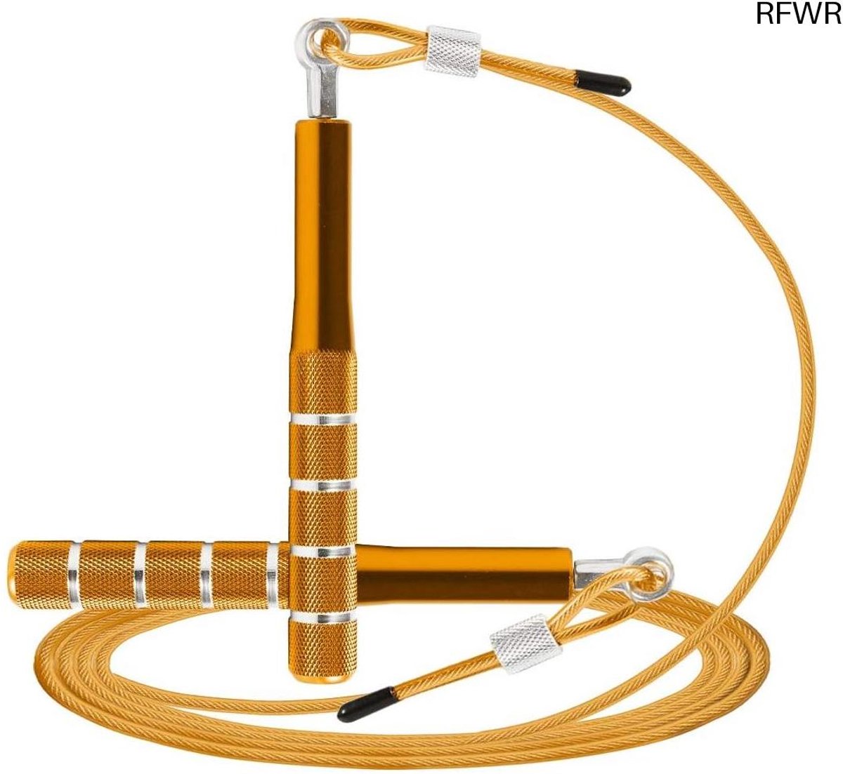 RFWR® Verstelbaar Speed Springtouw voor Volwassenen en Kinderen - Ideaal voor Fitness Training
