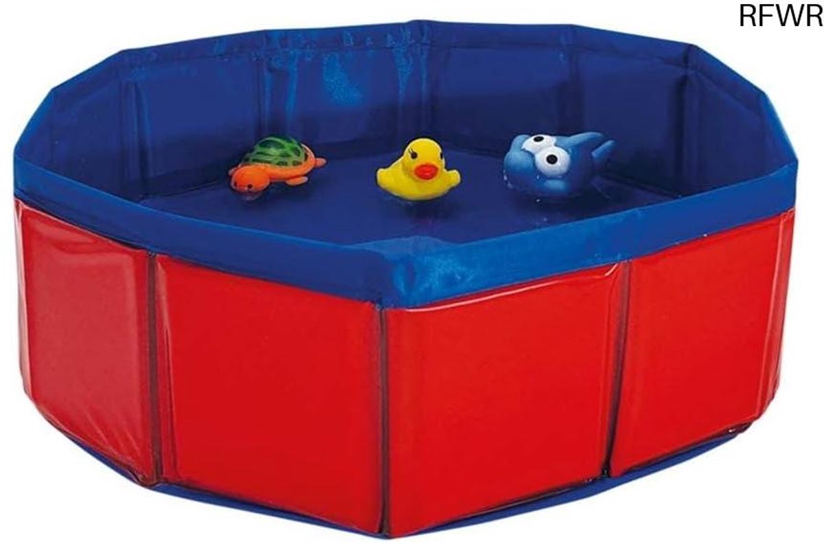 RFWR® Katten speelzwembad met speelgoed - Ø 30 x 11 cm