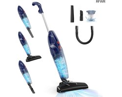 RFWR® Krachtige 6-in-1 Steelstofzuiger met Kabel en Hoge Zuigkracht