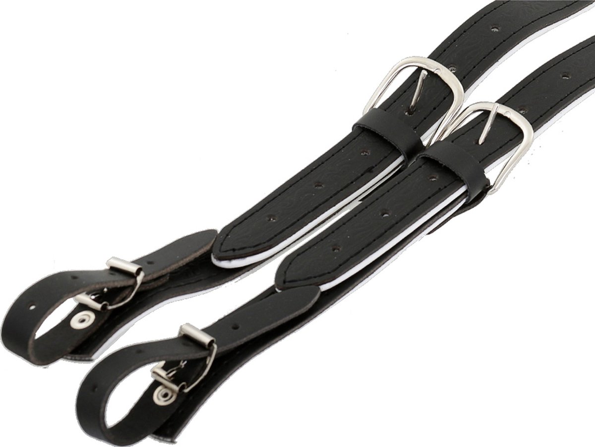 Gewa AKK. draagriemen 72 bas zwart-wit omzoomd 27MM - Accessoire voor accordeons