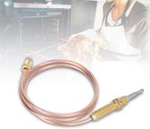 Allecto Plus - Universeel thermo-element voor gasoven en kookplaat 60 cm M8-schroefdraad, reserveonderdelen gasbrander, geschikt voor boiler en open haard