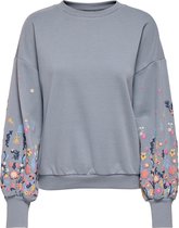 Felpa ONLBROOKE Floreale Donna – Manica Lunga Girocollo, Stampa Primaverile, Morbida Interno Spazzolato, Vestibilità Regular, Perfetta Per Il Tempo Libero - 4