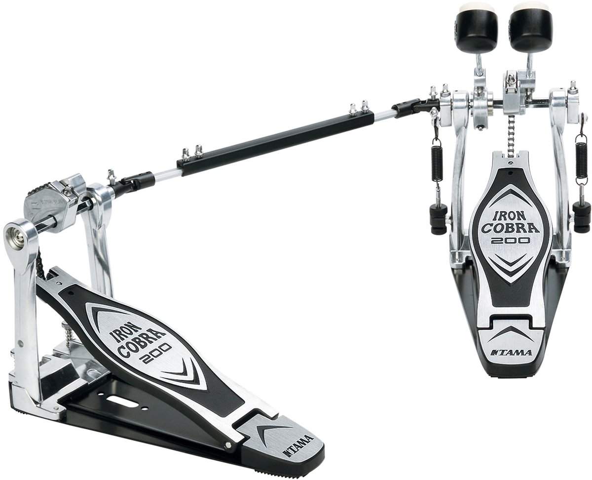 Tama dubbelpedaal Iron Cobra, HP200PTW, Power Glide - Dubbel drum pedaal