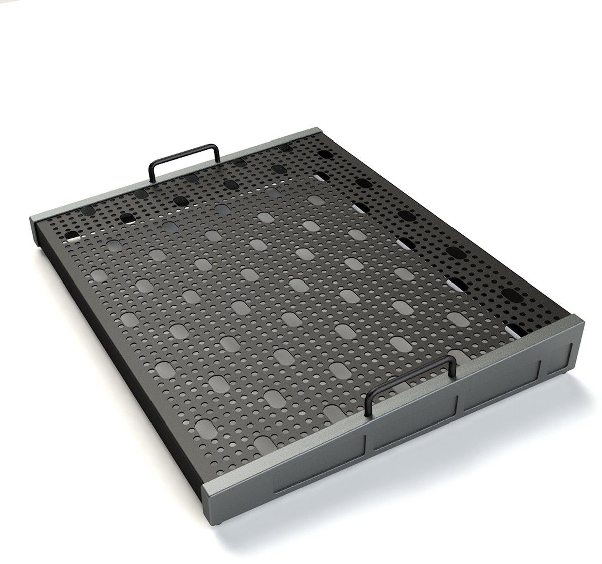 Temple Audio Design TRIO 21 Gunmetal Grey - Pedalboard voor gitaren