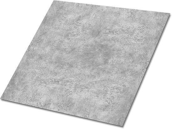 XINZI PVC-vloerbedekking, zelfklevende tegels, vinylvloer, vloertegels met hout-effect, 108 vinyl tegels, plaktegels, vloer, 10,04 m², voor keuken woonkamer, marmerlook, grijs