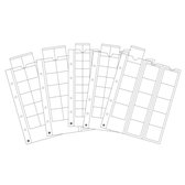 Leuchtturm Optima SORT muntbladen - 5 stuks