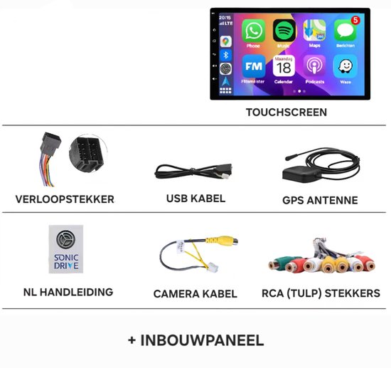 DAB APPLE CARPLAY 64GB Android 15 Autoradio GPS Für VW Magotan Passat