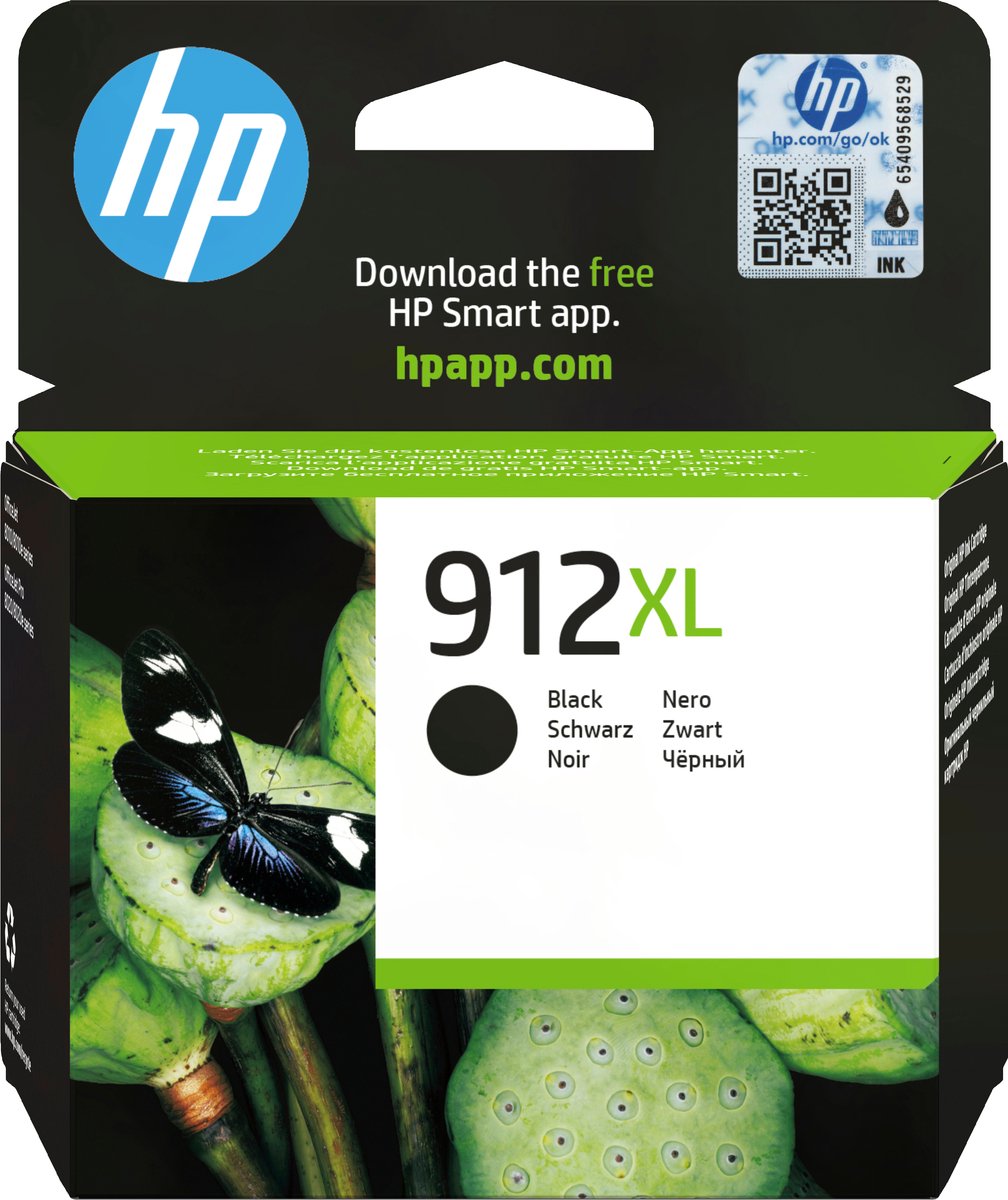 HP 912XL Cartridge Zwart