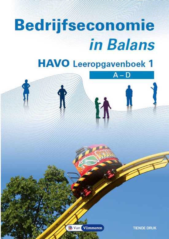 Bedrijfseconomie in Balans havo Leeropgavenboek 1 - cover