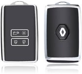 Étui pour clé de voiture Étui pour clé en TPU durable - Étui pour clé de voiture - Convient pour Renault - noir - A4 - Accessoires de vêtements pour bébé pour clés de voiture gadgets - Cadeau pour homme femme - Cadeau pour homme femme