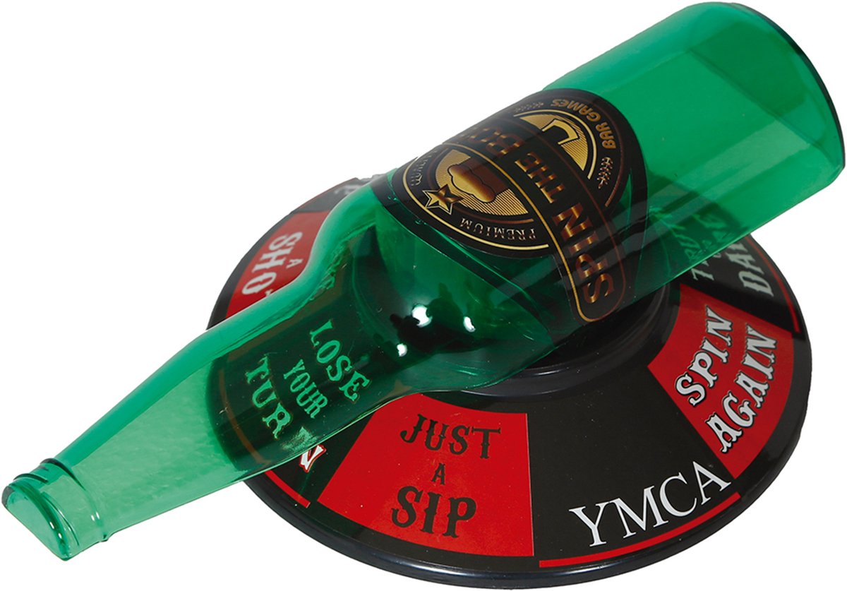 FIESTAS GUIRCA, S.L. - Draai de fles drankspel 18 cm
