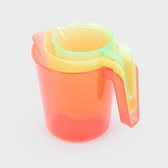 tickit® Doorschijnende Gekleurde Nestkannen - Pk3