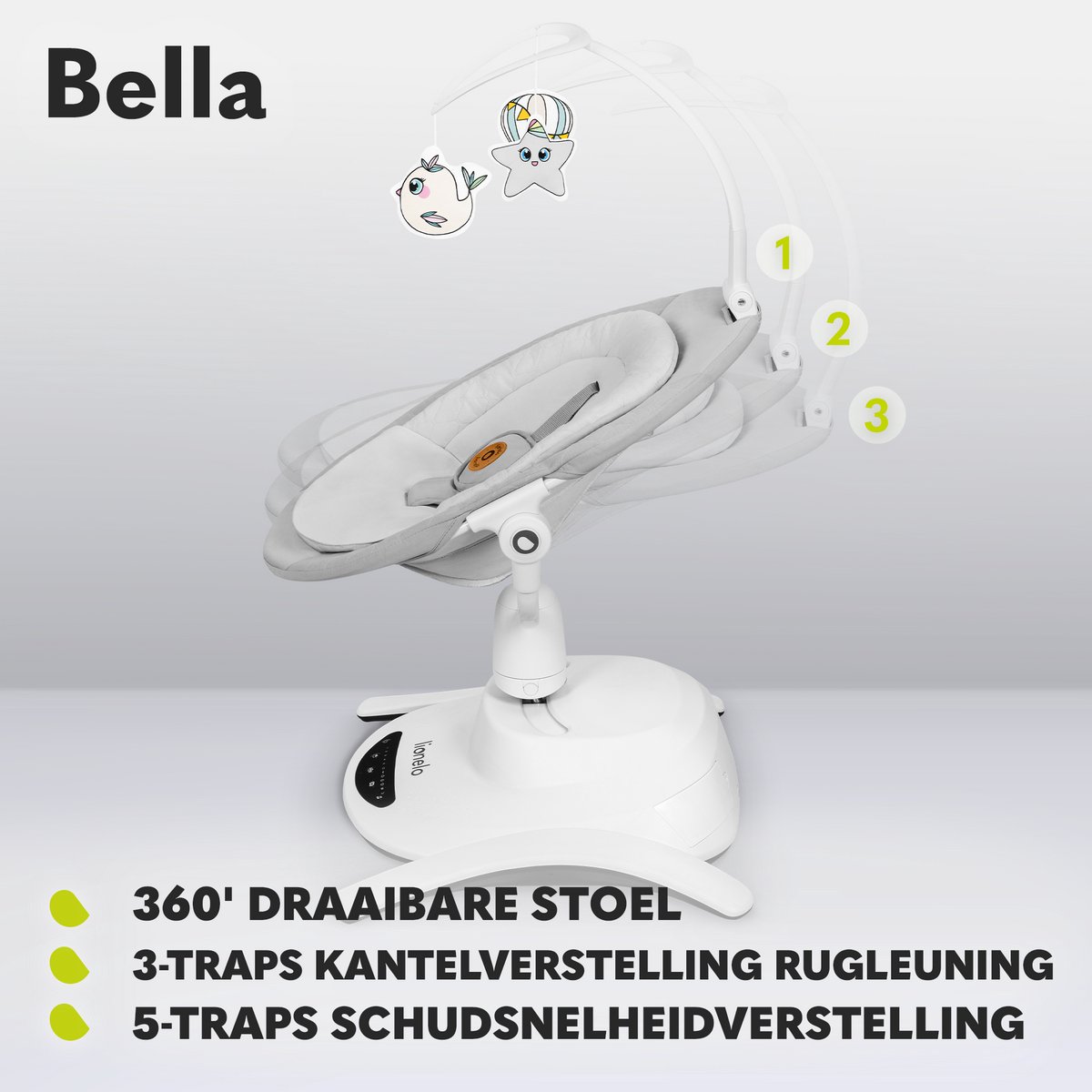 BrandLine Group Sp. z o.o. Lionelo Bella Wipstoel 6in1 thumbnail 4