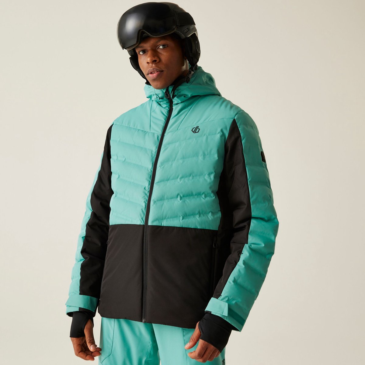 Ollie waterdichte ademende isolerende ski-jas voor heren Groen