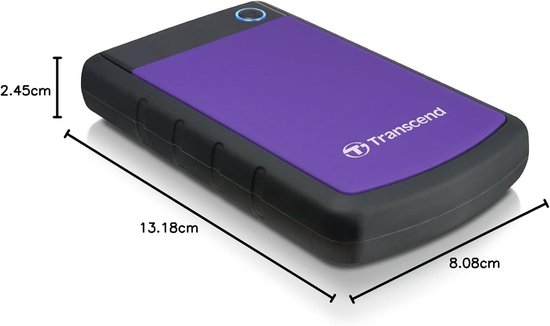 RFWR® 4TB Externe Harde Schijf - Robuust en Schokbestendig - USB 3.1 Gen 1 Interface van RFWR — afbeelding 5