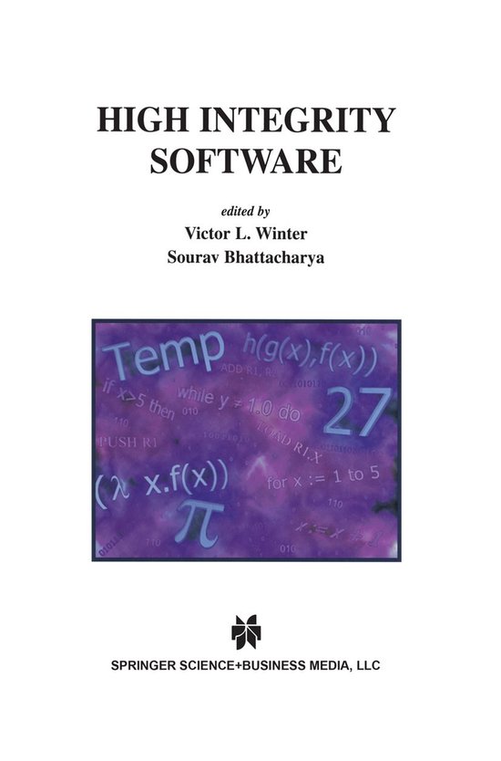 High Integrity Software - cover