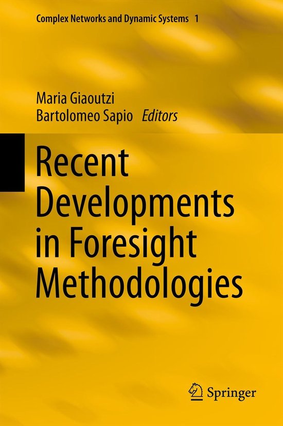Recent Developments in Foresight Methodologies - cover